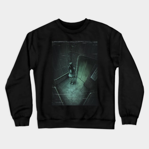 Elevator Crewneck Sweatshirt by Danny Ingrassia Art